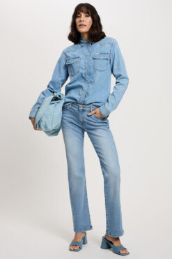 CROSS LAUREN, light mid blue