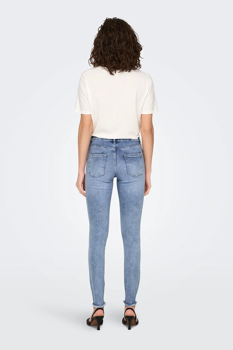 Only Blush medium blue denim Hinteransicht