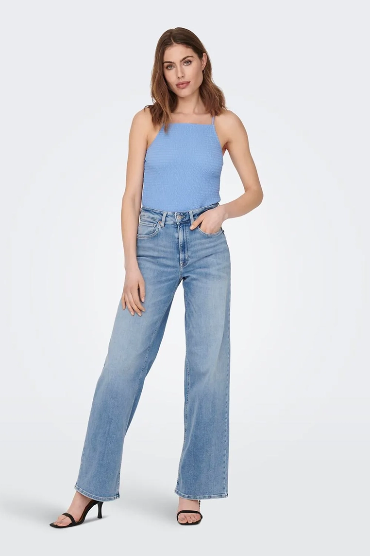 Only Madison Blush light blue denim Vorderansicht