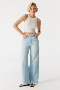 CUP OF JOE MARIA, light blue destroyed