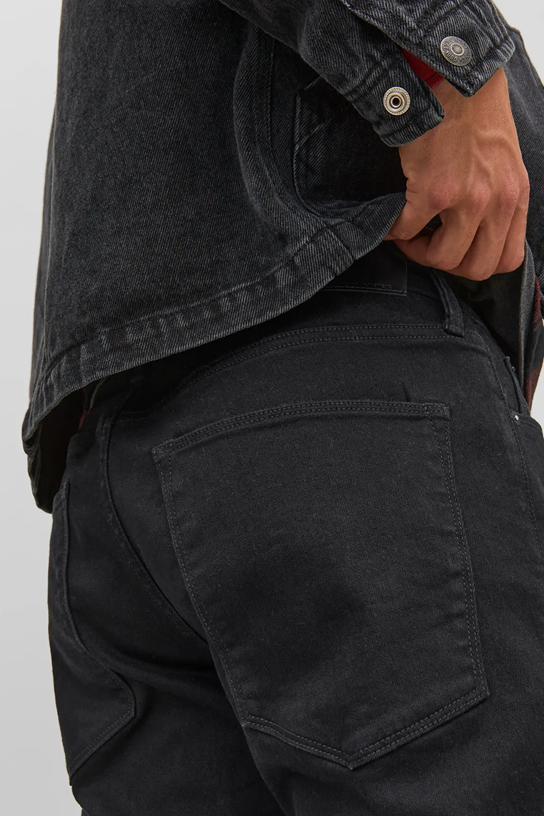 Jack & Jones Clark black denim Gesäßtasche