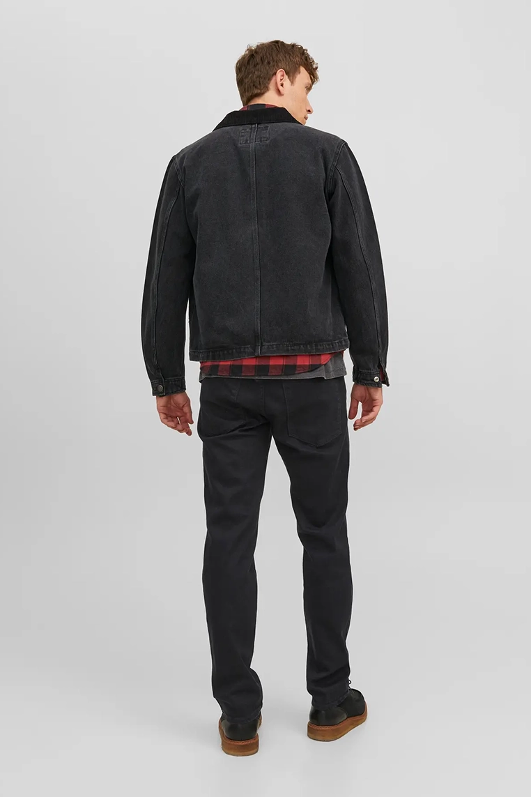 Jack & Jones Clark black denim Hinteransicht