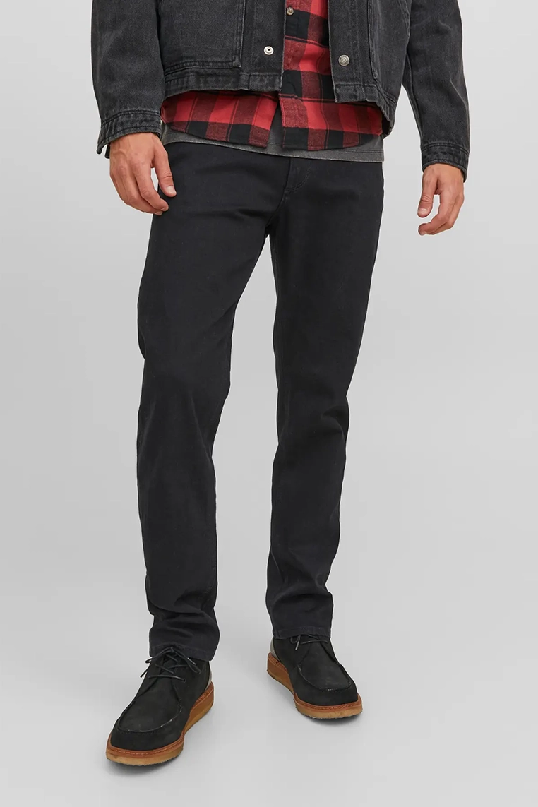 Jack & Jones Clark black denim Vorderansicht 2