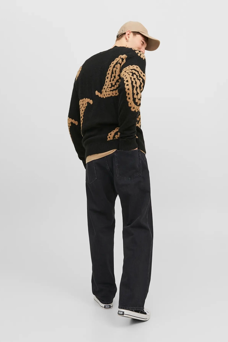 Jack & Jones Alex black denim Hinteransicht