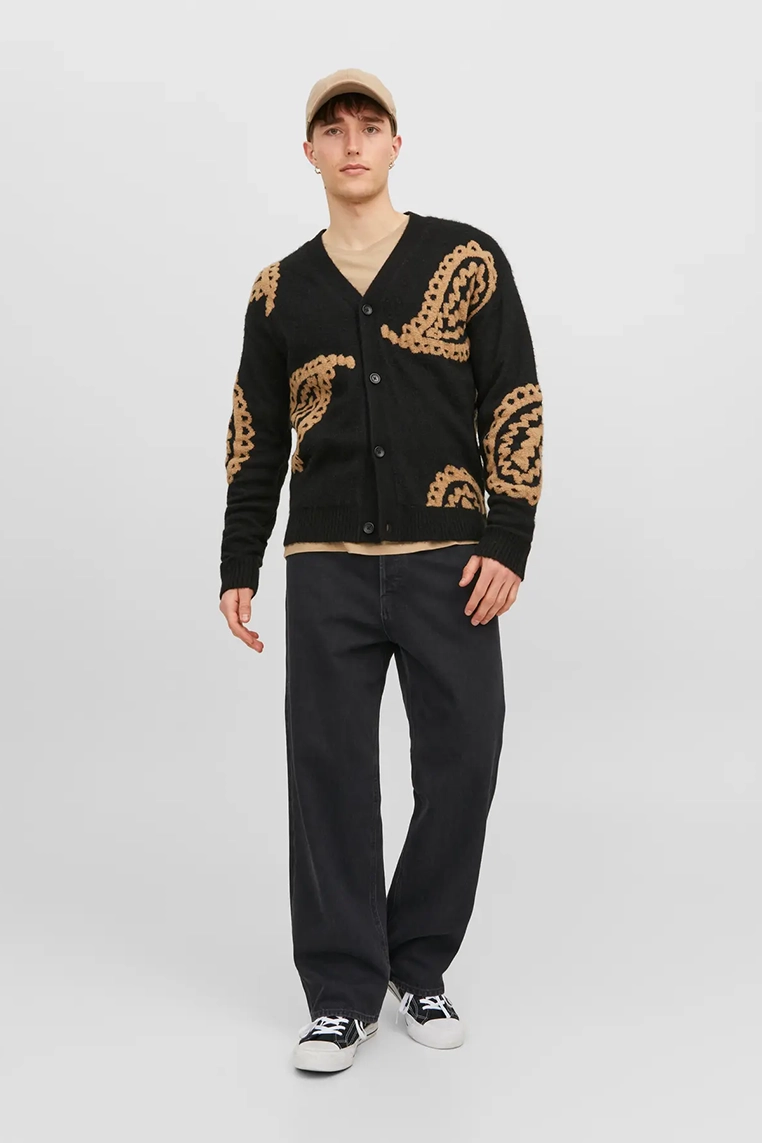 Jack & Jones Alex black denim Vorderansicht
